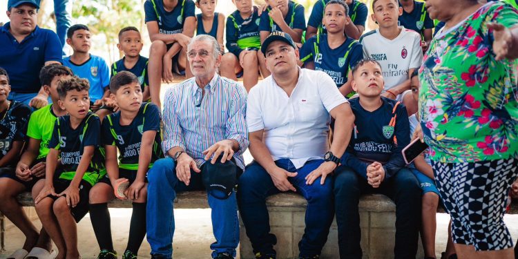 El Alcalde y el Gobernador comprometidos con la recuperación de espacios públicos en Galapa