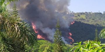 Autoridades investigan incendios provocados en el Área Metropolitana de Bucaramanga