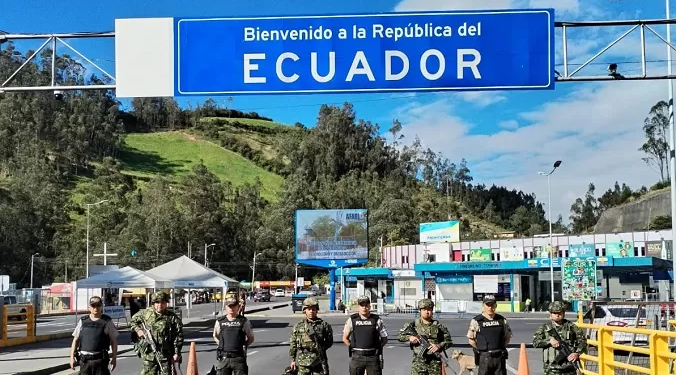 Ejército Nacional de Colombia refuerza la seguridad en la frontera con Ecuador