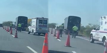 Muere domiciliario tras chocar su moto contra camión en Sabanagrande