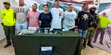 Capturados 7 presuntos delincuentes requeridos por tráfico de estupefacientes, extorsión y hurto