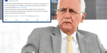 Partido Conservador desmiente a Guillermo Jaramillo: “No hubo reuniones ni consensos con el Ministro de Salud sobre la Reforma”