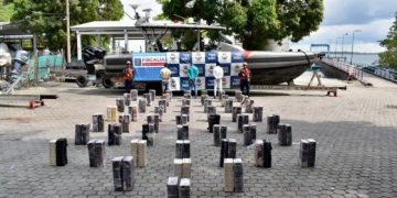 Incautada más de una tonelada de cocaína en aguas del Pacífico sur