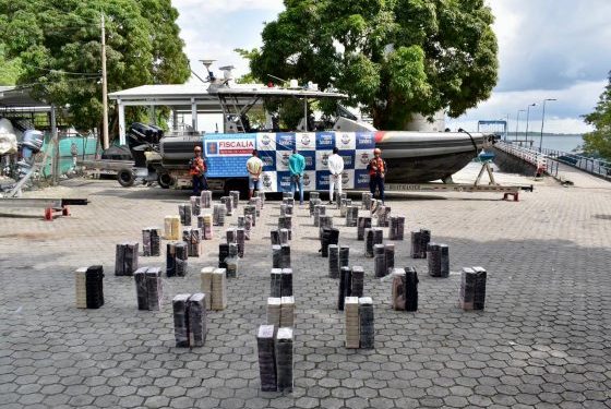 Incautada más de una tonelada de cocaína en aguas del Pacífico sur