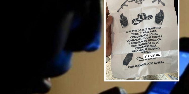 Aumento de extorsiones por banda criminal “Los Costeños” pone en alerta al Atlántico