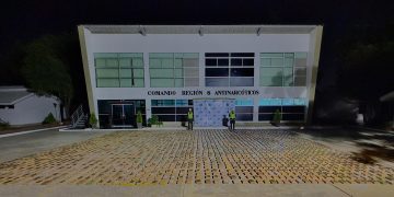 Incautan 2,6 toneladas de coca camuflada en cargas de plátano en Santa Marta