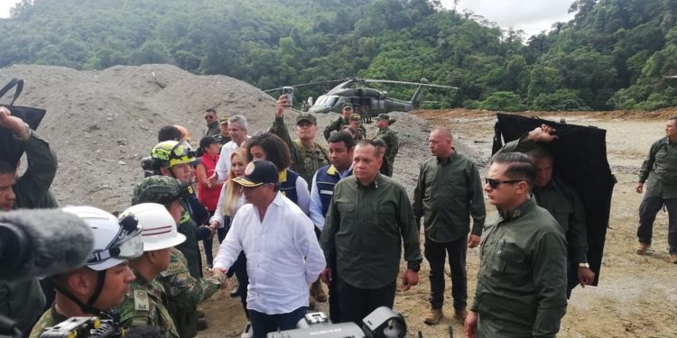 “Estado de desastre natural”: declaró el presidente Petro derrumbe en la vía Quibdó-Medellín