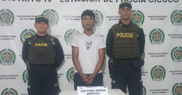 Policía captura en Cicuco- Bolívar a presunto homicida de un líder social en Caquetá