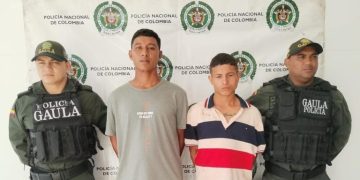 Capturado alias «Niñón» y «Roberto» por el delito de extorsión en Ciénaga, Magdalena