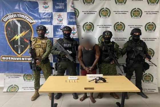 Capturado presunto integrante de “La Local” con armamento en vía pública de Buenaventura