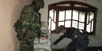 En Tierralta, Córdoba, Ejército Nacional logró la incautación de más de una tonelada de clorhidrato de cocaína del Clan del Golfo