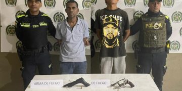 Dos personas fueron capturadas en el municipio de Soledad por porte ilegal de armas de fuego