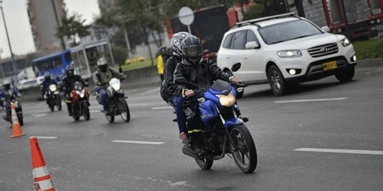 Las motocicletas representaron el 61 % del parque automotor en 2023