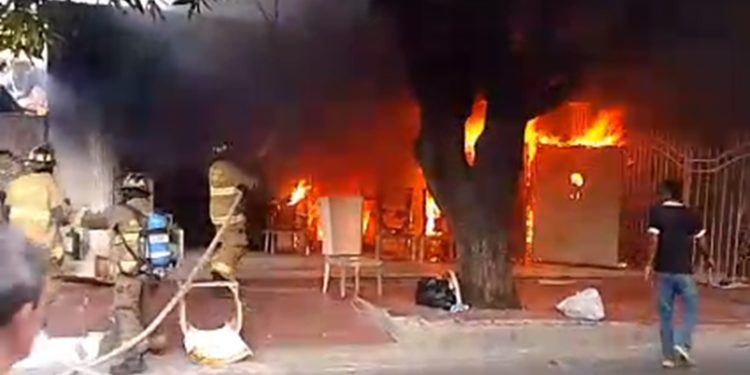 Fallece el padre de uno de los menores en el trágico incendio en el barrio Las Palmas