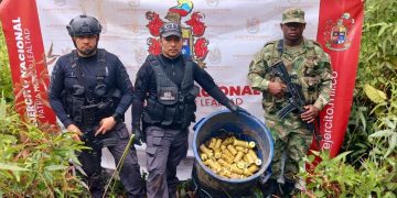 Ejército encuentra 300 artefactos explosivos de las disidencias de las FARC