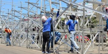Reinicio del pico y placa en la Vía 40 de Barranquilla por desmonte de palcos