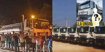 Estos son los cuarenta carrotanques enviados por el gobierno Petro a La Guajira y permanecen parqueados: ¿no cumplen requisitos?