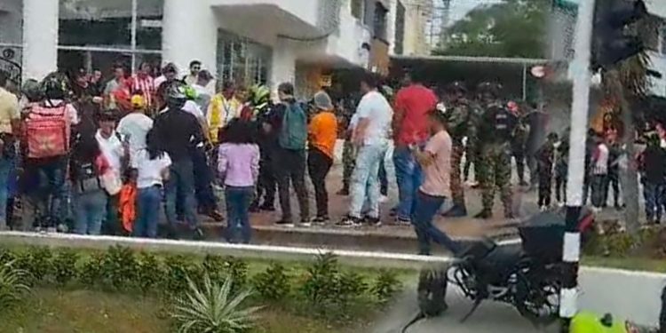 A bala hieren delincuente en medio de atraco en restaurante del norte de Barranquilla