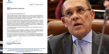 Senador Efraín Cepeda renuncia a la presidencia del Partido Conservador tras controversia por nombramiento de nueva MinDeporte