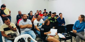 Comité de riesgo y seguridad con autoridades de Galapa de cara a los eventos de Carnaval