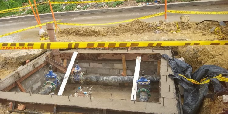 Triple A avanza en la reposición de tuberías de asbesto cemento en sus redes de acueducto