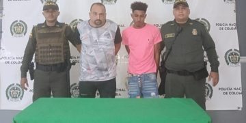 Atracan en un carro, patrulla los persigue y luego los captura en Galapa