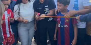 Alcalde de Barranquilla inaugura Parque de Las Palmeras en Ciudadela 20 de Julio
