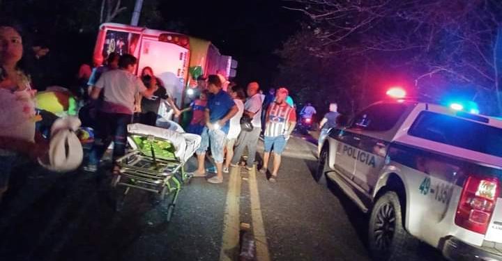 A 50 suben los heridos por accidente de bus en Tubará