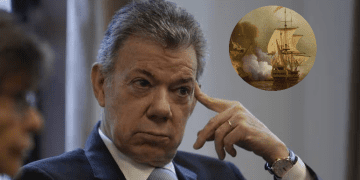 Abren investigación contra expresidente Santos por supuesto saqueo al Galeón San José