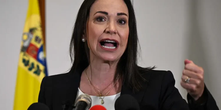 María Corina Machado denuncia represión del régimen de Maduro contra su equipo de campaña