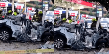Grave accidente en Bogotá dejó un muerto: carro quedó reducido a latas