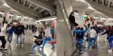Hinchas colombianos protagonizaron enfrentamiento en Madrid tras triunfo de Colombia ante Rumania