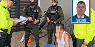 A la cárcel alias Jirafa, presunto cabecilla del Clan del Golfo investigado por el crimen de un líder comunal en Meta
