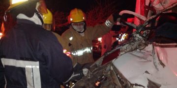 Choque entre dos camiones dejó un muerto en la Vía Oriental