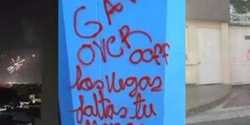 Lo que se sabe de ‘Mairon’, el nombre que aparece en grafiti contra los Vega Daza