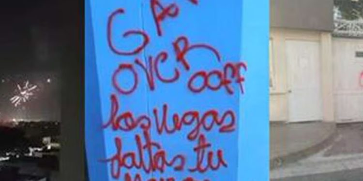 Lo que se sabe de ‘Mairon’, el nombre que aparece en grafiti contra los Vega Daza