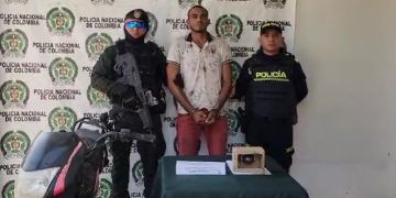 Cayó alias Comadreja, peligroso sicario. La Policía lo capturó en la vía Cartagena – Magangué