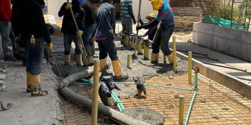 Alcalde de Barranquilla supervisa obras del tren turístico en Las Flores