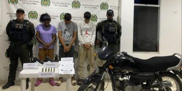 Los capturan por extorsión con granadas armas de fuego y panfletos en Malambo