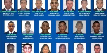 Policía dio a conocer nuevo cartel de los más buscados por homicidio en Barranquilla