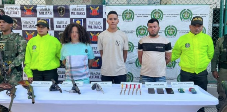 Tres presuntos integrantes de ‘Los Pachenca’ quedan en prisión en Santa Marta