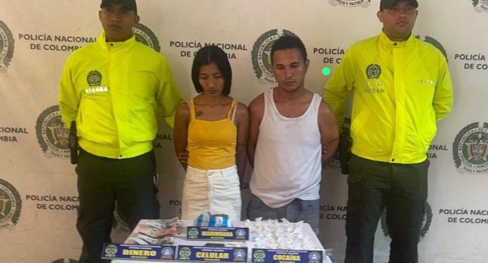 Capturan a alias ‘La Flaca’ y ‘Jordy’ en Soledad por porte de estupefacientes
