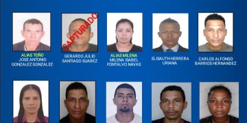 Estos son los más buscados en el Atlántico: $5 millones de recompensa por información que permita capturarlos