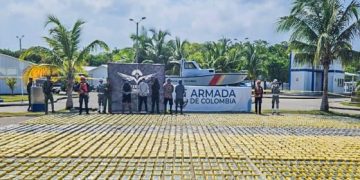 Incautan 3.3 toneladas de clorhidrato de cocaína en aguas de San Andrés islas