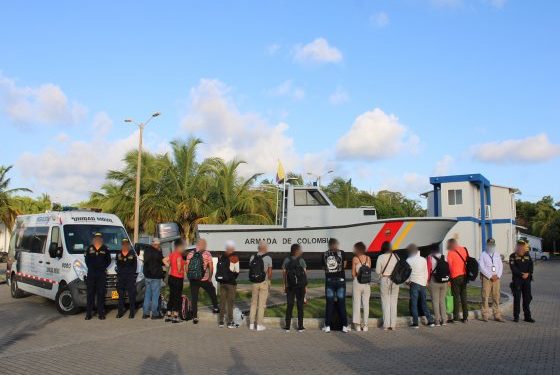 Iraníes y rumanos, entre los 17 migrantes rescatados en San Andrés