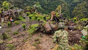 Varias casas impactadas tras combates entre Ejército y disidencias en Cauca