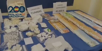 Detenidos varios colombianos en España por venta de cocaína