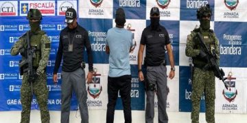 Capturado presunto enlace de organizaciones narcotraficantes en Colombia