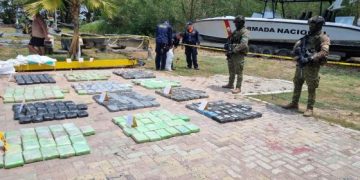 Incautada cocaína que pretendía ser usada para contaminar buque mercante