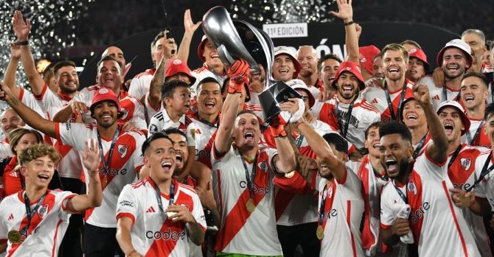 Un título más para Borja: River fue campeón de la supercopa de Argentina